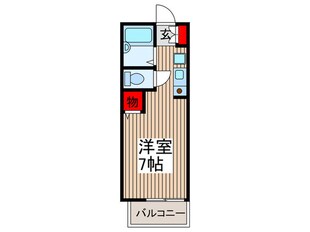 エーデルハイム２の物件間取画像